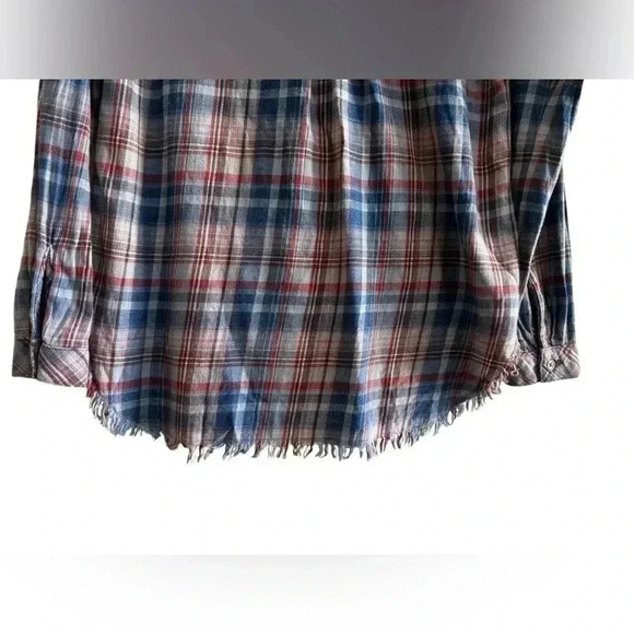 Cloth & Stone | Anthropologie soft plaid flannel Size XS - Picture 4 of 14
